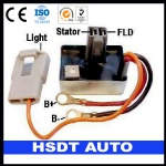 D713l DELCO auto spare parts alternator voltage regulator FOR Delco 10DN Series ER/EF Alternators